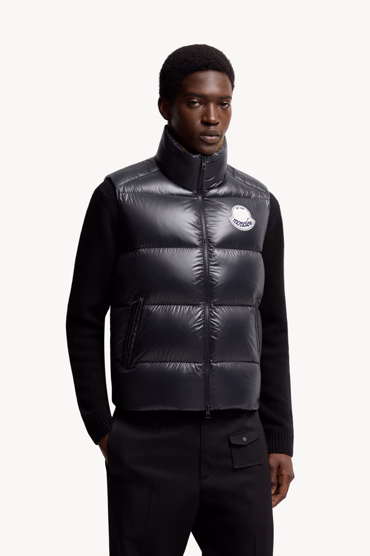 Lipsi Down Vest Men Black Moncler 3